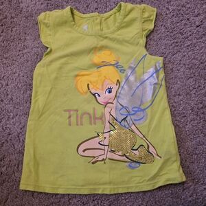 Disney Tinkerbell Lime Tank Top